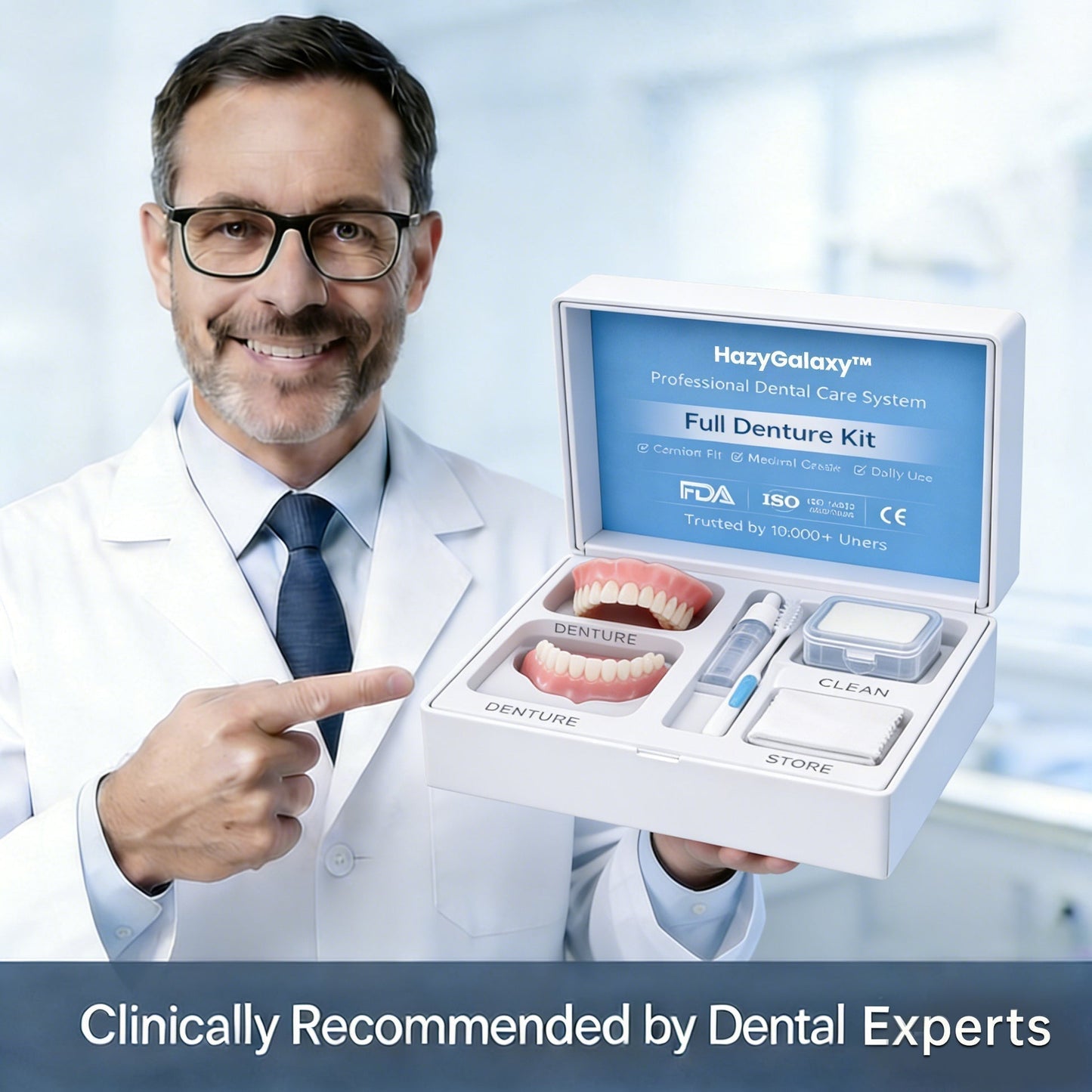 ✨🦷 HazyGalaxy™ Custom-Fit Dentures ⏰ ENDS TODAY   70% OFF | Smile with Confidence