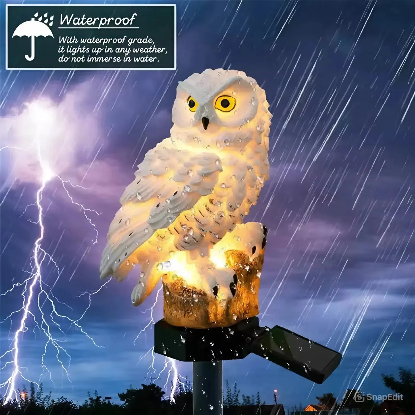 🔥Hot Sale 50% OFF🔥Solar-Powered Owl Light