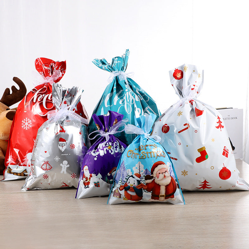 🔥🔥BUY 1 GET 1 FREE🔥🔥🎅MerryPouch Christmas Drawstring Gift Bags