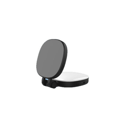 Mobile phone magnetic selfie fill light live shooting mini portable makeup mirror foldable pocket light LED light