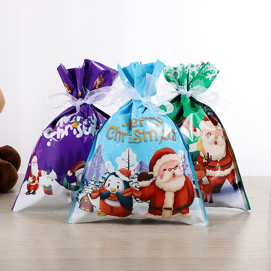 🔥🔥BUY 1 GET 1 FREE🔥🔥🎅MerryPouch Christmas Drawstring Gift Bags