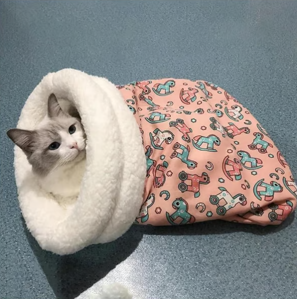 🔥 🐾Cozy Pet Nest for Cats and Dogs