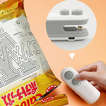 Mini Sealer Small Household Hand Pressure Sealer Portable Snack Plastic Bag Heat Sealing Machine