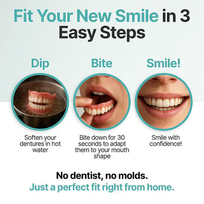 ✨🦷 HazyGalaxy™ Custom-Fit Dentures ⏰ ENDS TODAY   70% OFF | Smile with Confidence